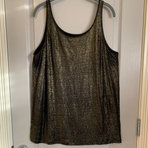 Eileen Fisher Metallic Tank Top